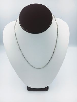Sterling Silver Necklace 18"