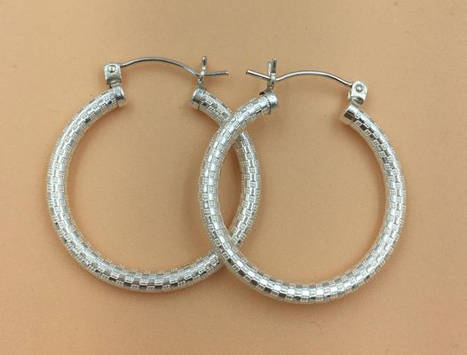 Sterling silver hoop Earrings