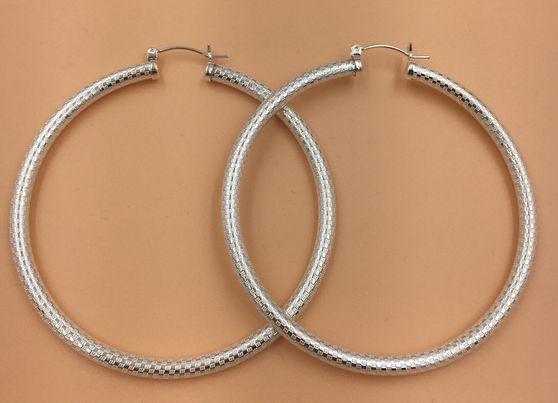 Sterling silver hoop Earrings